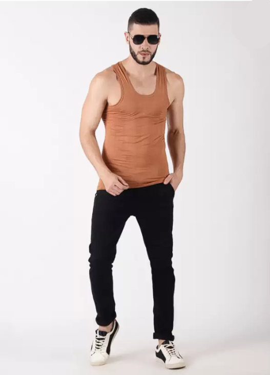 DOLLAR MULTICOLOR VEST PACK OF 10 - Bare Essential