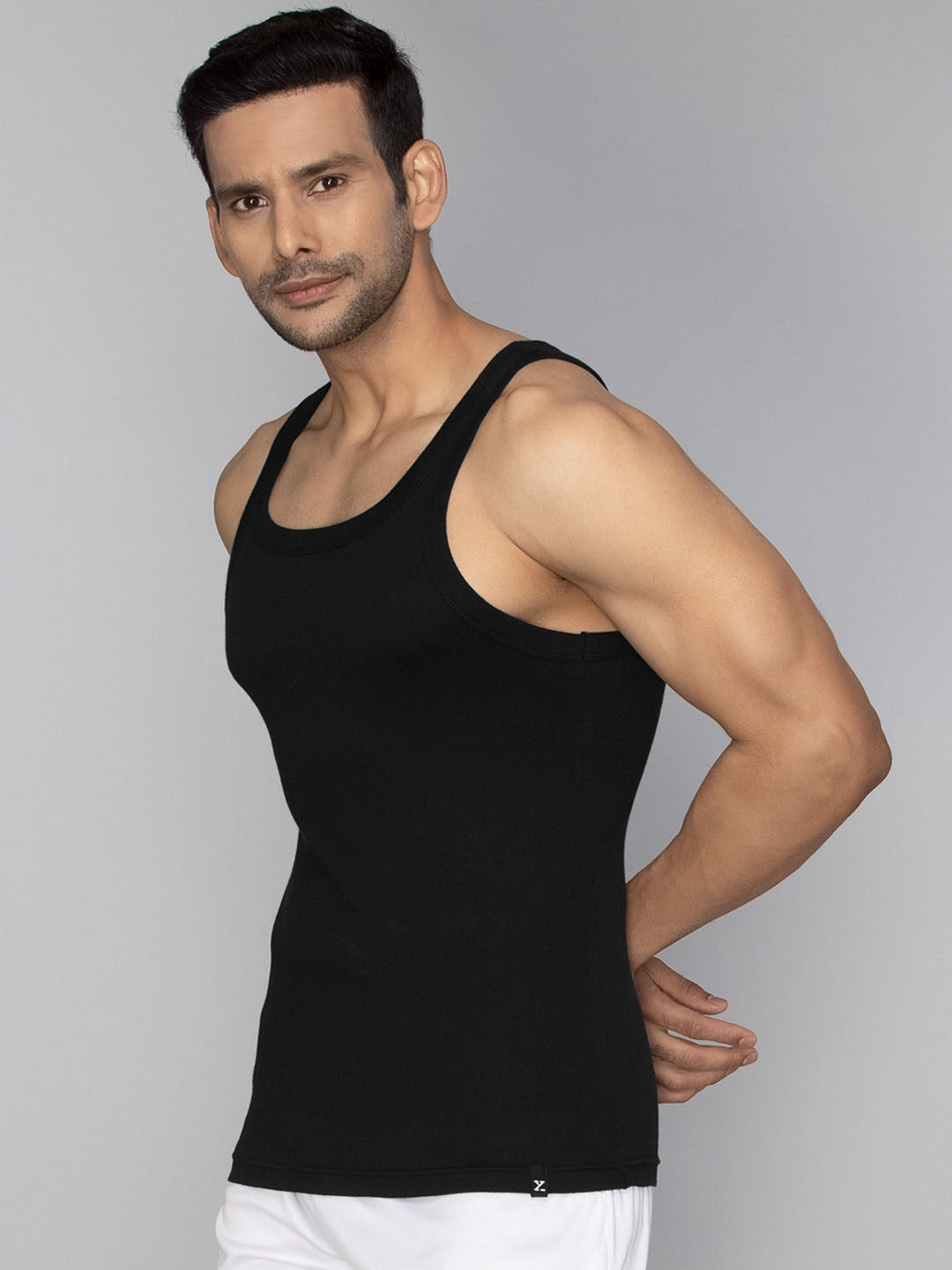 XYXX Super Combed Cotton Innerwear Gym Vests - Bare Essential