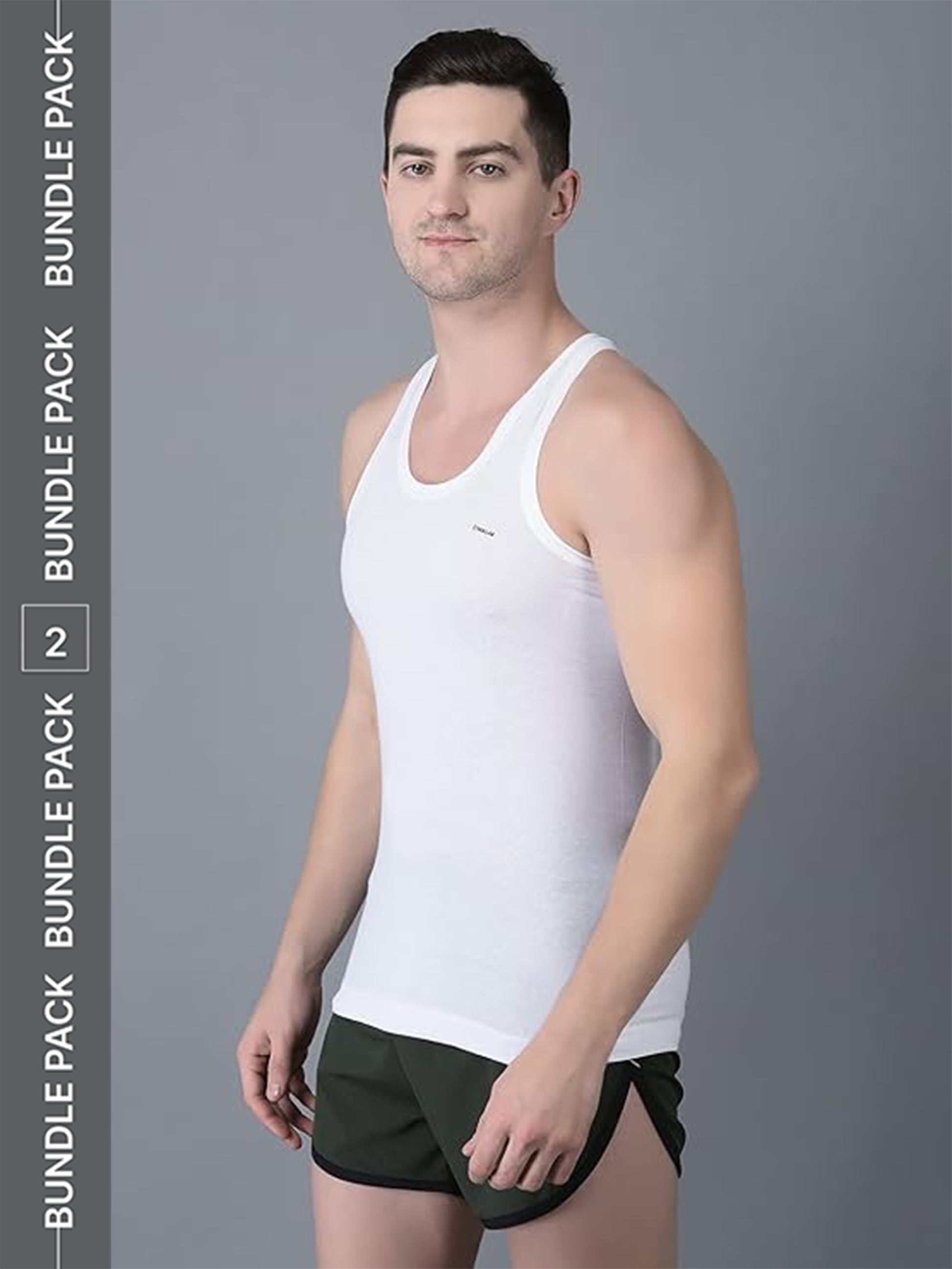 DOLLAR BIGBOSS HUTCH VEST PACK OF 2 - Bare Essential