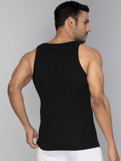 XYXX Super Combed Cotton Innerwear Gym Vests - Bare Essential