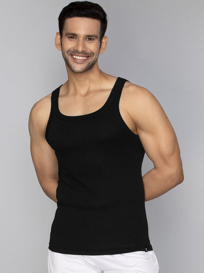 XYXX Super Combed Cotton Innerwear Gym Vests - Bare Essential